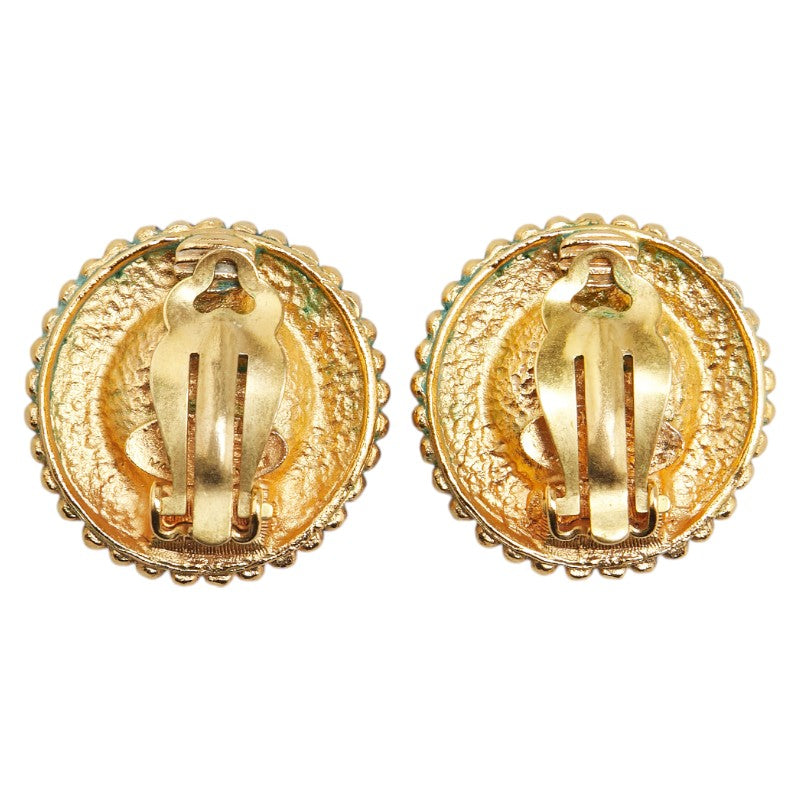 Chanel Vintage Round Earrings