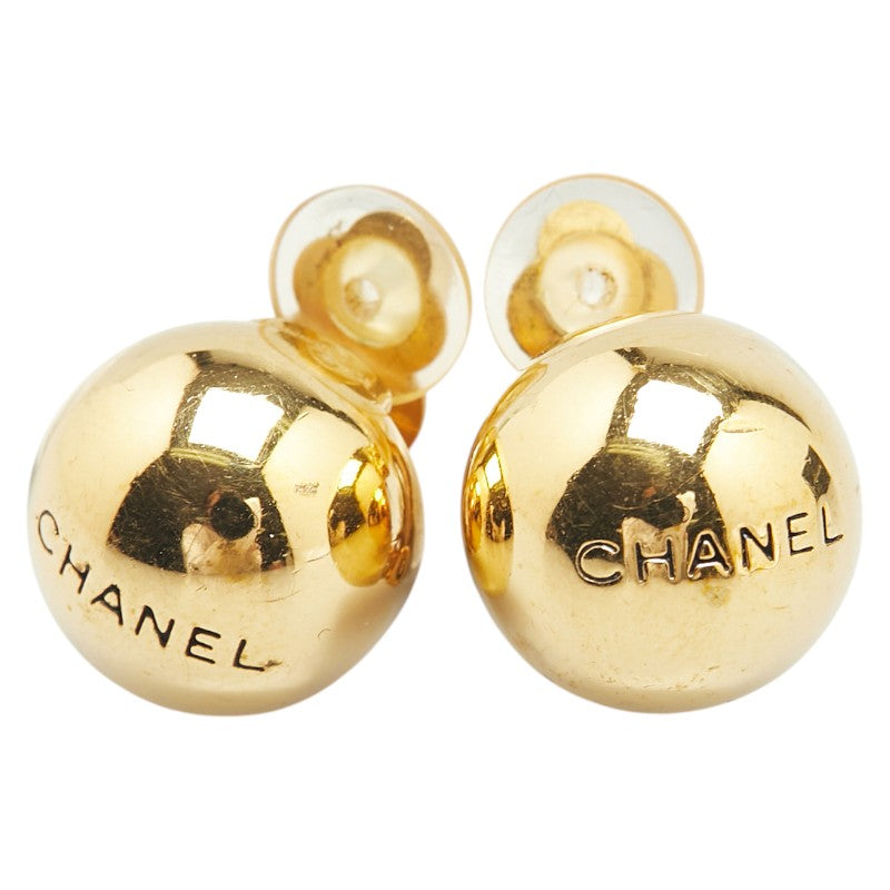 Chanel Logo Earrings