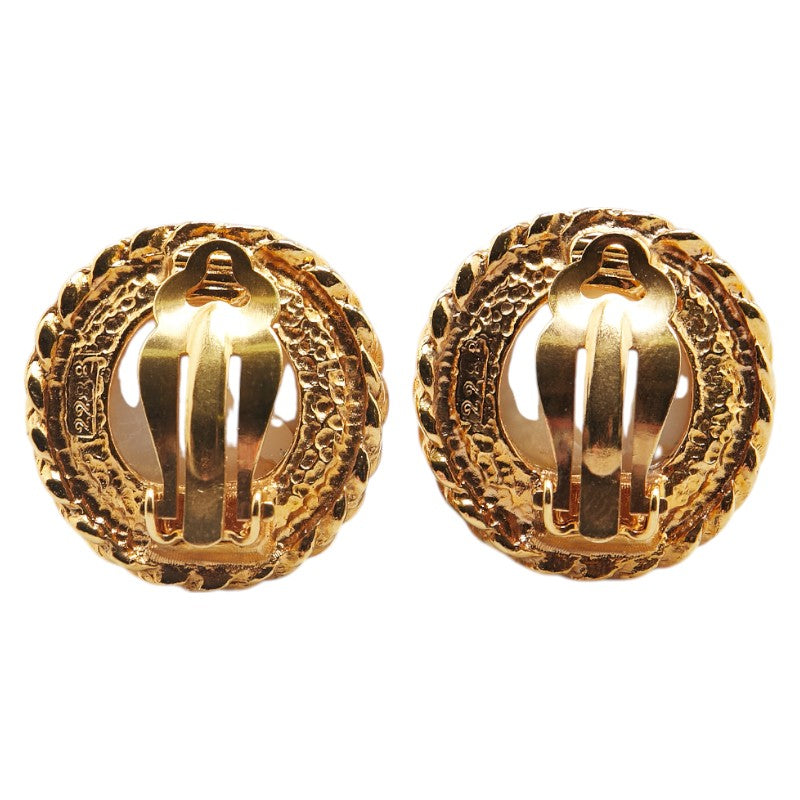 Chanel Chain Motif Earrings