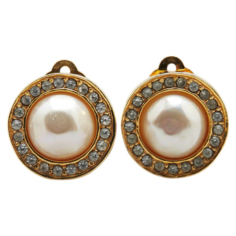 Chanel Rhinestone Earrings
