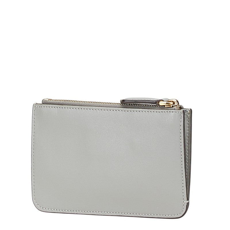 Fendi Multi Studs Leather Coin Case Key Case