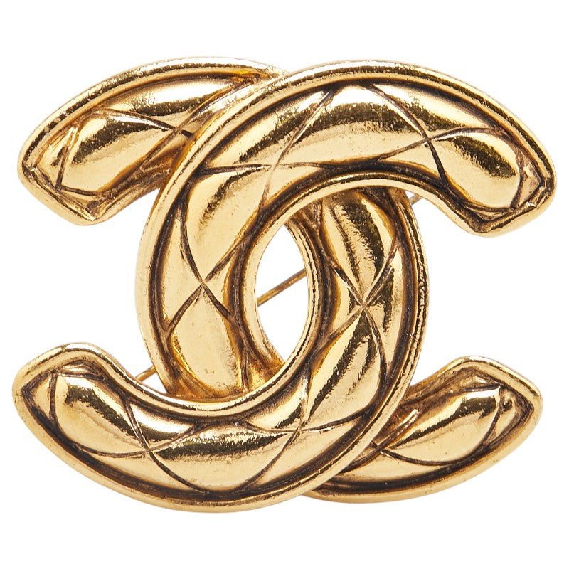Chanel Matelasse Coco Mark Brooch