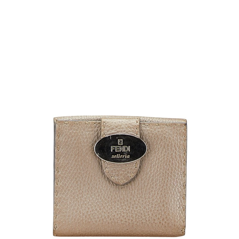 Fendi Selleria Leather Wallet