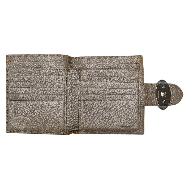 Fendi Selleria Leather Wallet