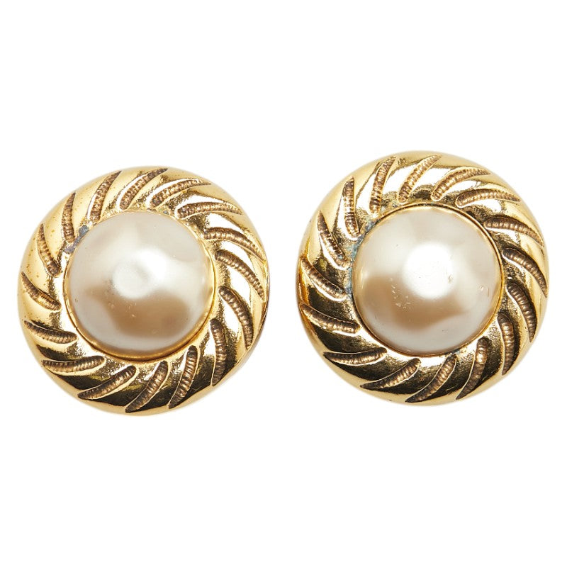 Chanel Round Earrings