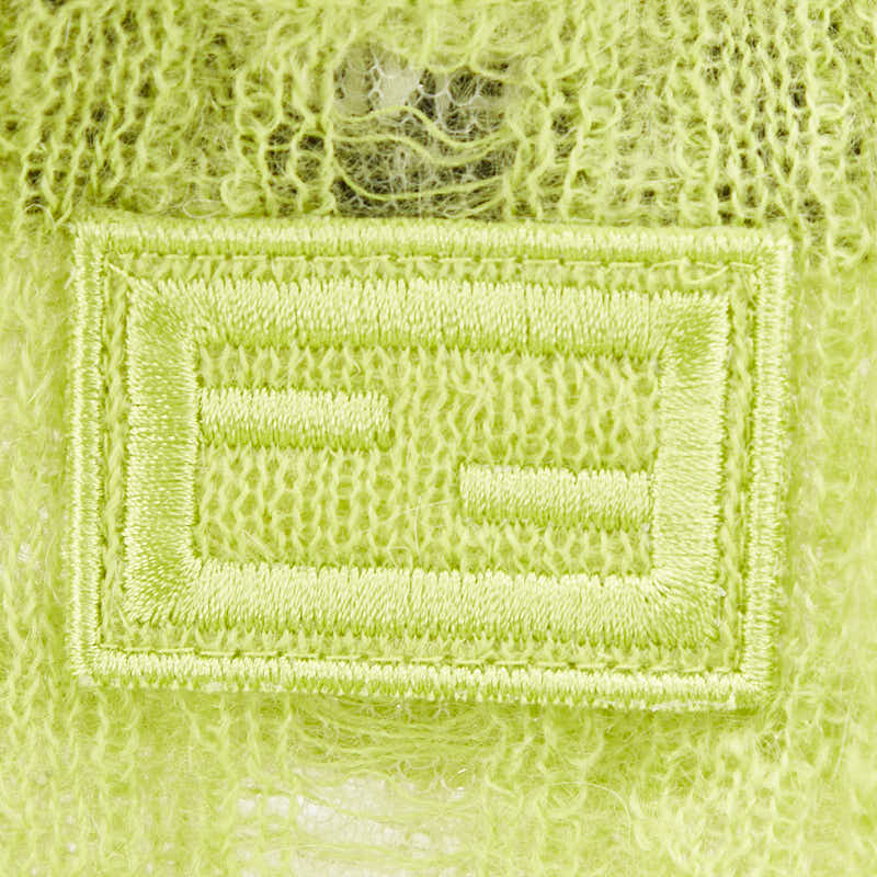 Fendi FZX892 Polyester Wool Mohair Knit