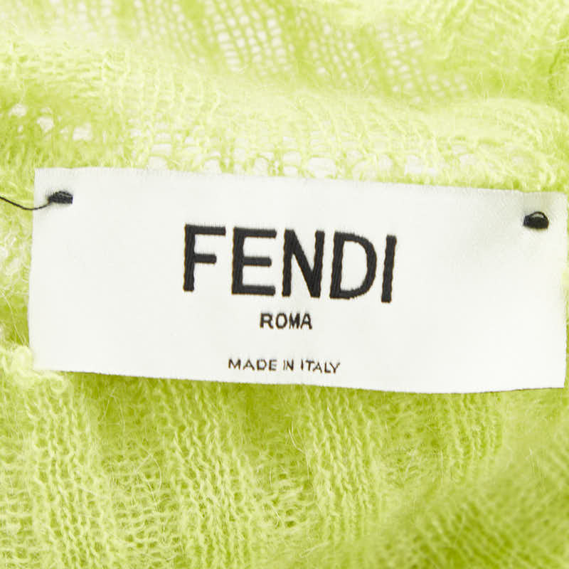 Fendi FZX892 Polyester Wool Mohair Knit