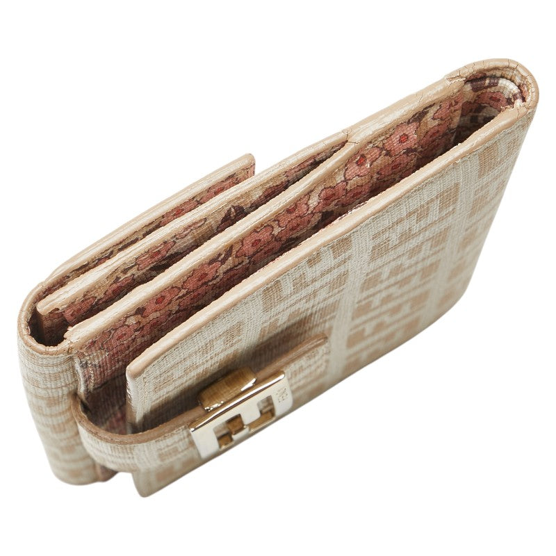 Fendi Zucchino PVC Leather Wallet