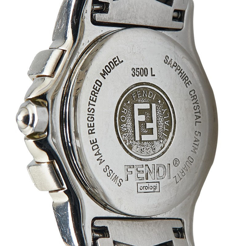 Fendi Orologi Stainless Steel Watch