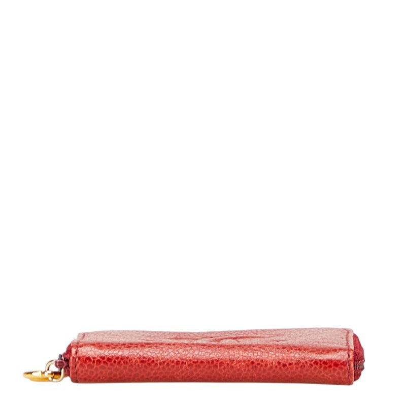 Chanel Coco Mark Caviar Coin Case