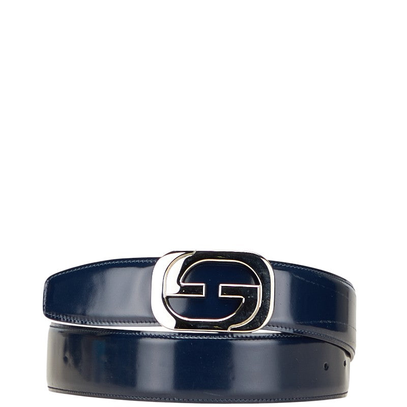 Gucci GG Buckle Leather Belt
