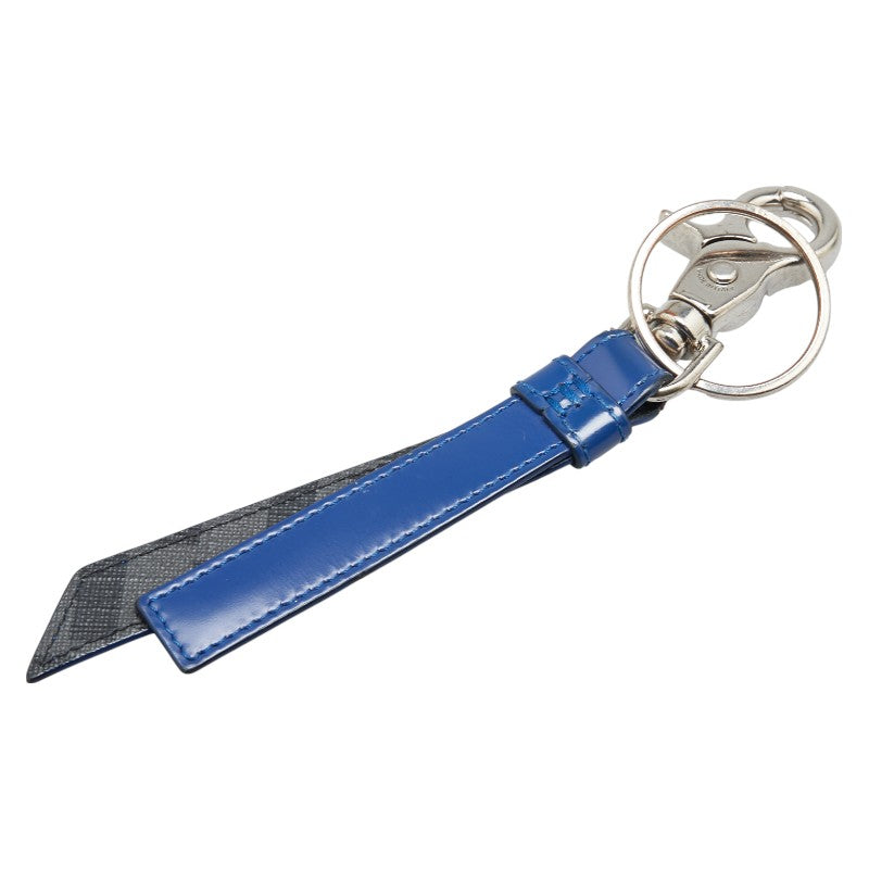 Fendi Zucca Metal Leather Keyring