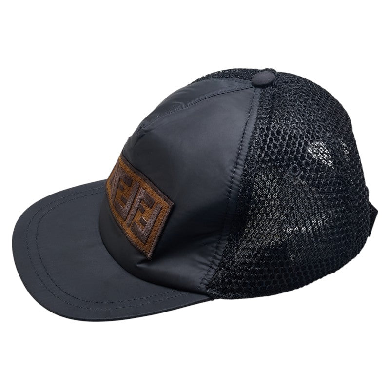 Fendi Zucca Mesh Polyester Baseball Cap