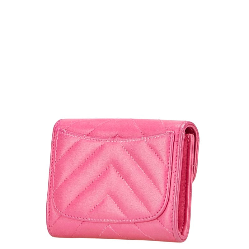 Chanel Coco Mark V Stitch Lambskin Coin Case  Case