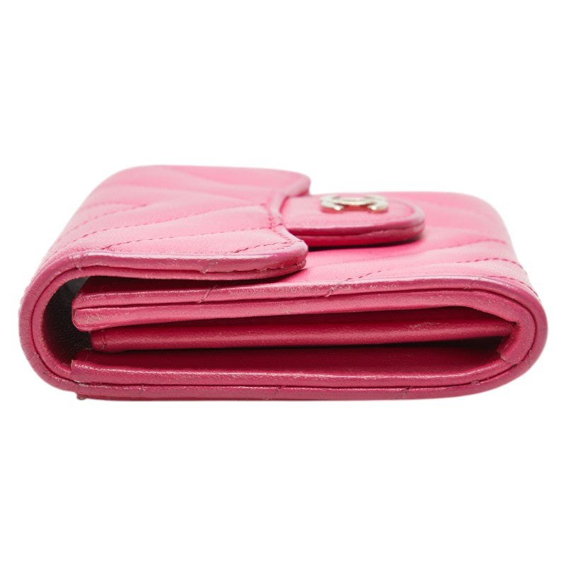 Chanel Coco Mark V Stitch Lambskin Coin Case  Case