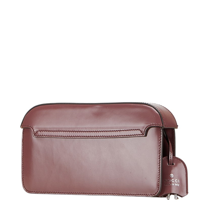 Gucci Lady Lock Leather Clutch Bag