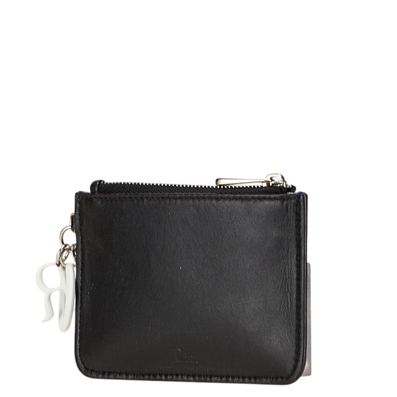 Dior Mesh Beads Bijou Leather Coin Case