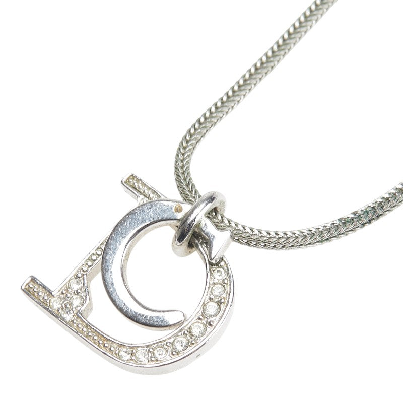 Dior Rhinestone Metal Necklace