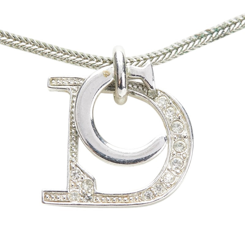 Dior Rhinestone Metal Necklace