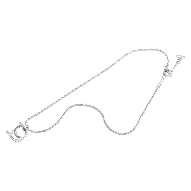 Dior Rhinestone Metal Necklace