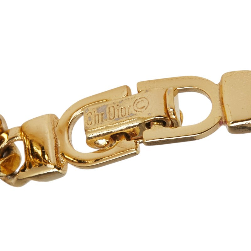 Dior CD Logo Plate Chain Bracelet