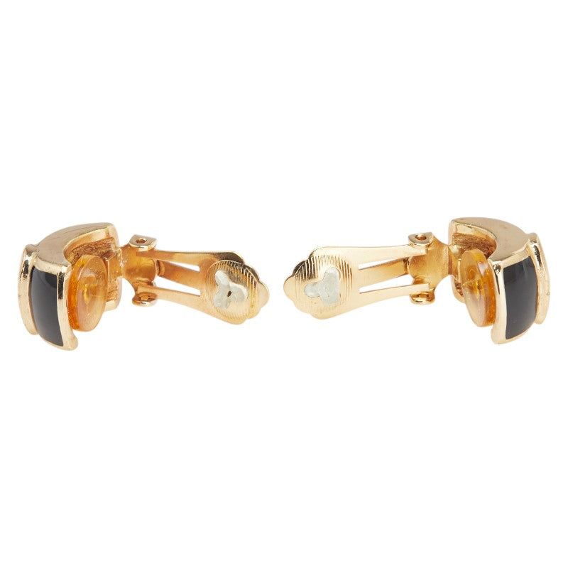 Dior CD Logo Rhinestone Earrings
