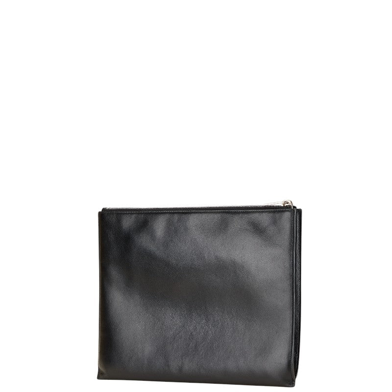Saint Laurent Leather Tablet Clutch
