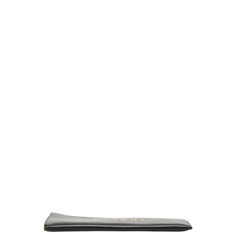 Saint Laurent Leather Tablet Clutch