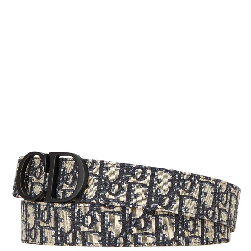 Dior Trotter Canvas Leather Belt