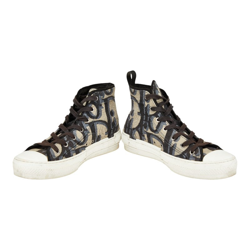 Dior B23 Oblique Canvas High Top Sneakers