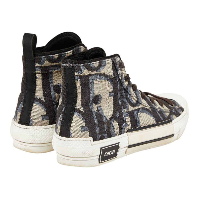 Dior B23 Oblique Canvas High Top Sneakers