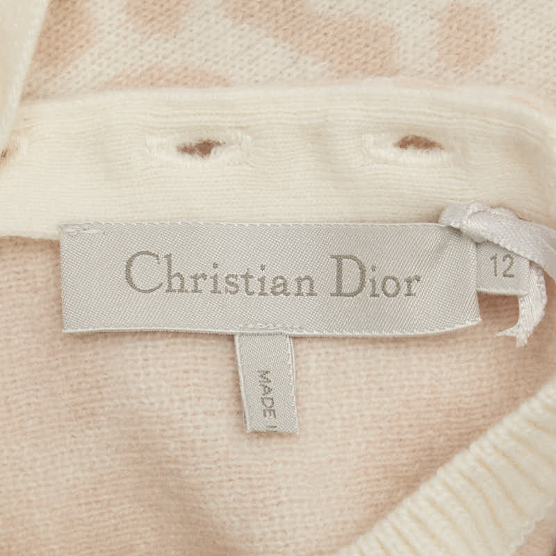 Dior Leopard Wool Dress