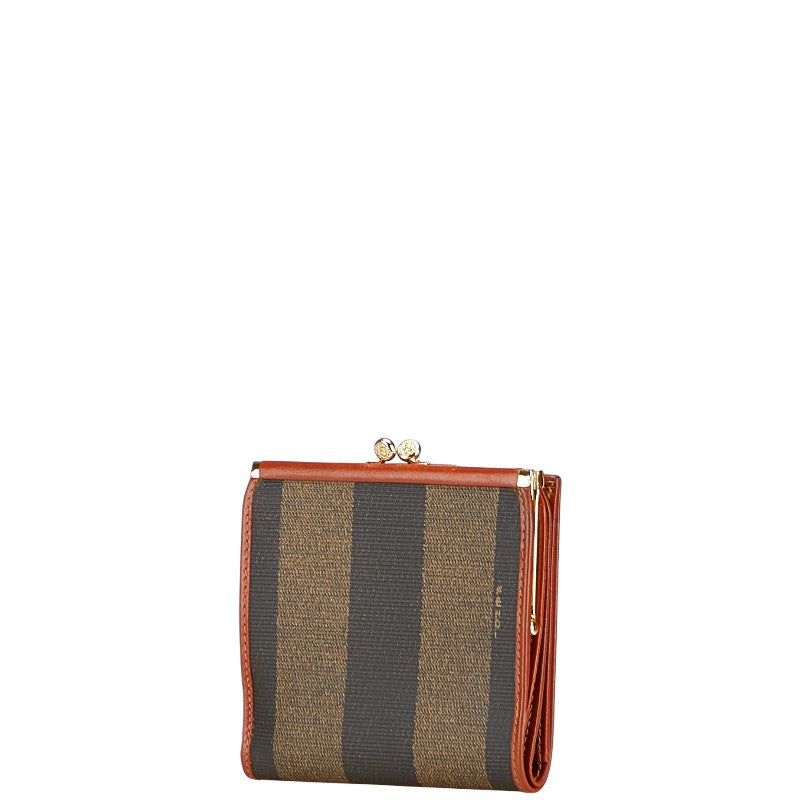 Fendi Pequin PVC Leather Wallet