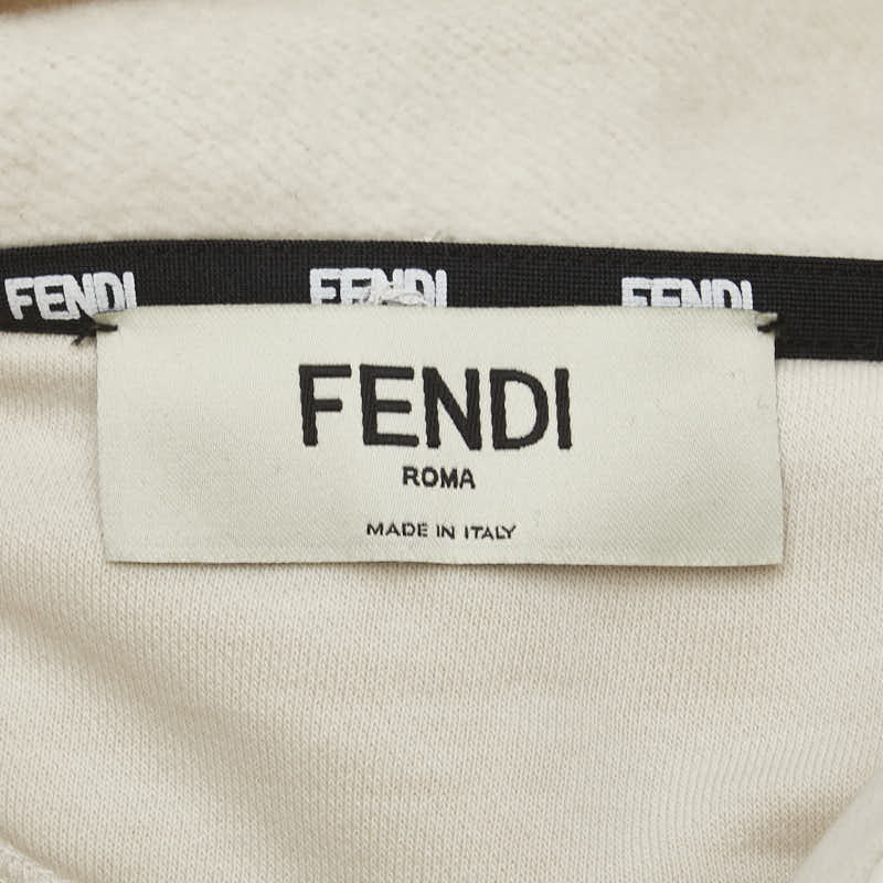 Fendi Logo Cotton Polyester Pullover