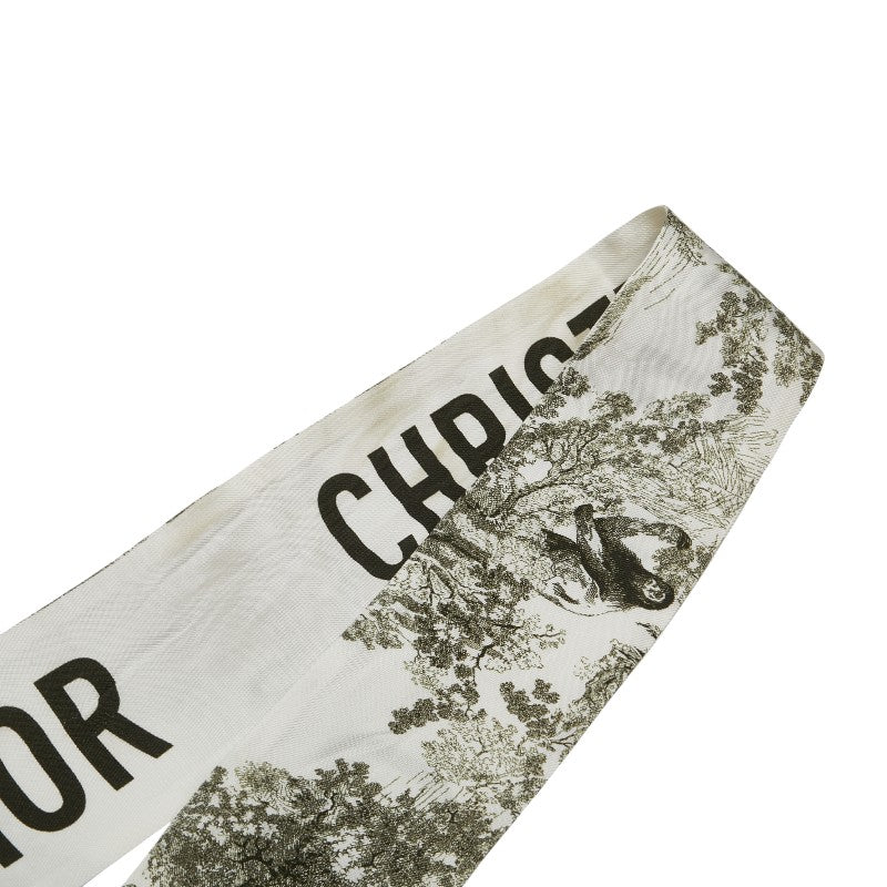 Dior Mitzah Toile de Jouy Silk Scarf