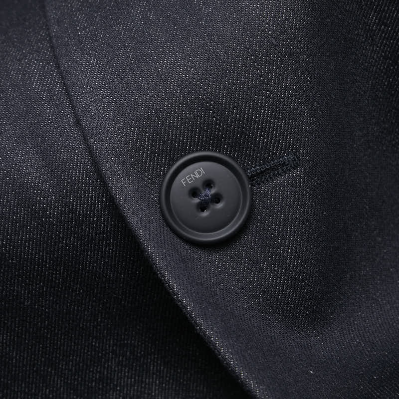 Fendi FF0652 Denim Coat
