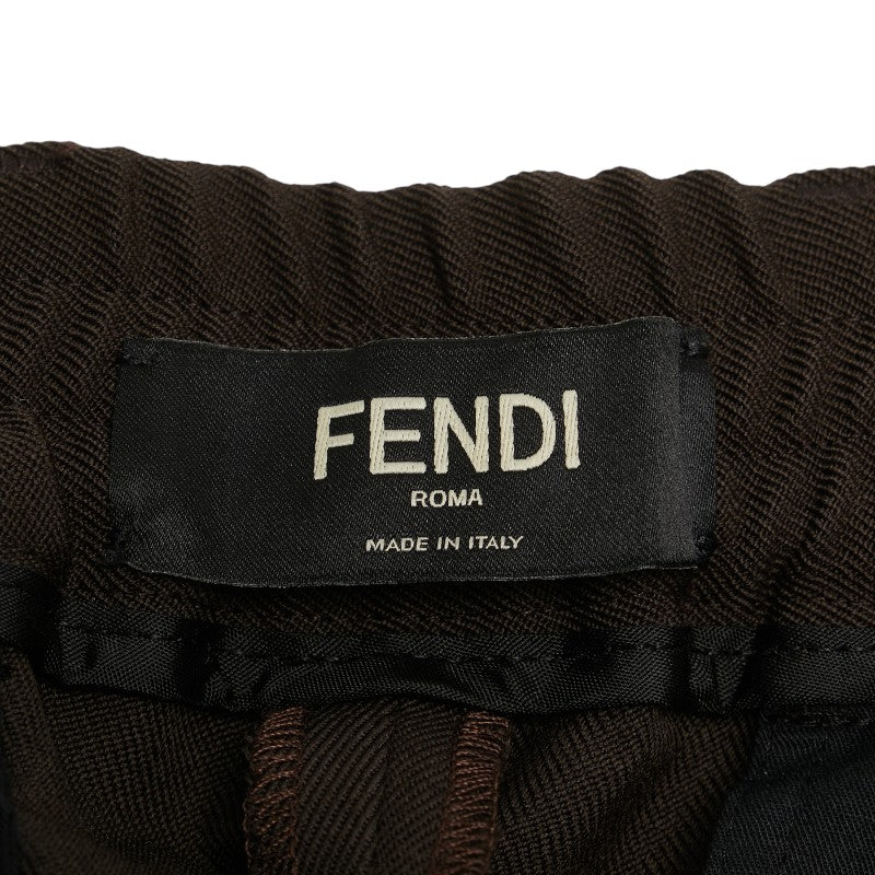 Fendi Wool Polyester Trousers