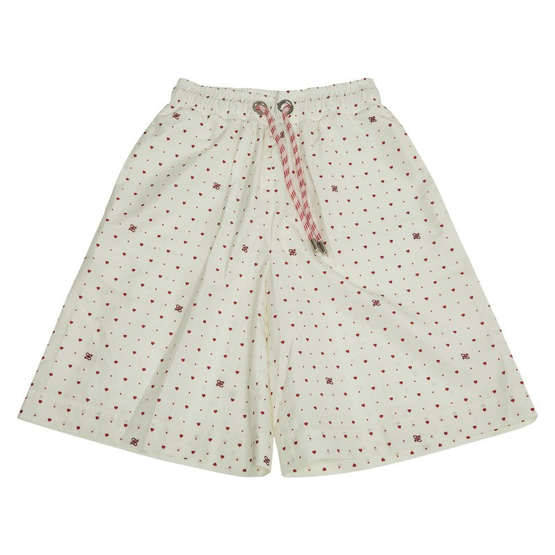 Fendi Heart Dot Polyester Shorts