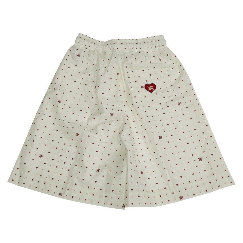 Fendi Heart Dot Polyester Shorts