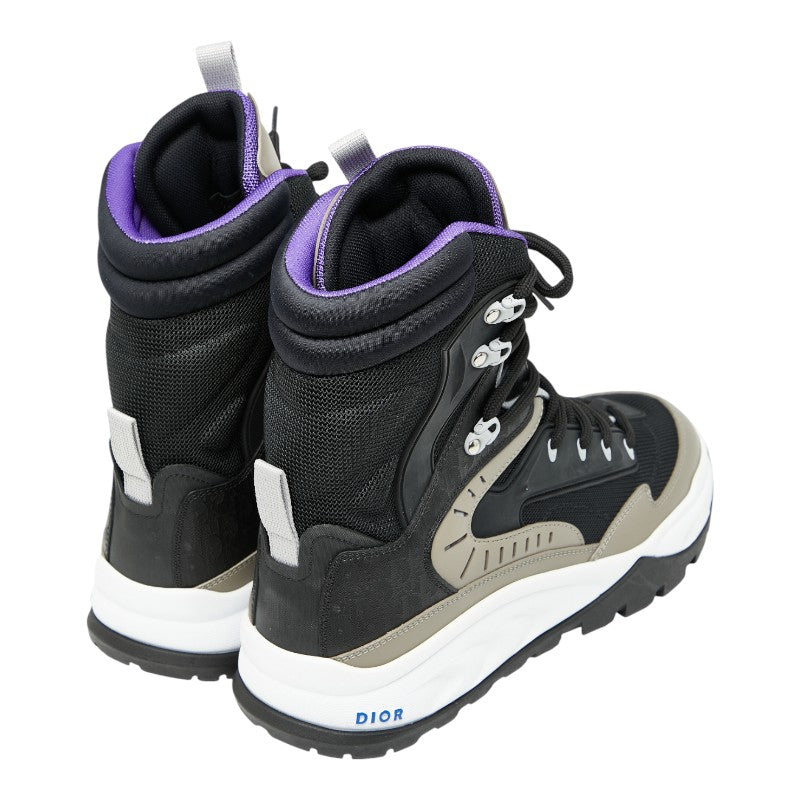 Dior Oblique Fabric Rubber Boots