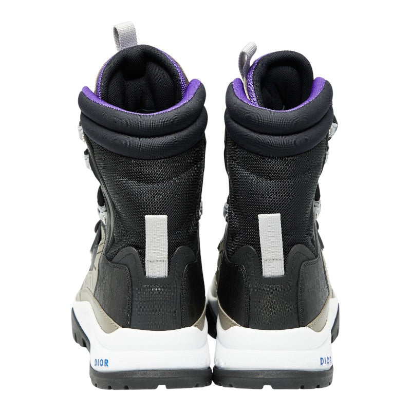 Dior Oblique Fabric Rubber Boots