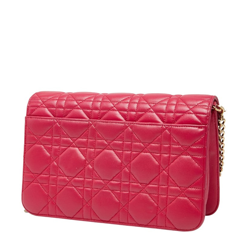 Dior Cannage Leather Shoulder Bag