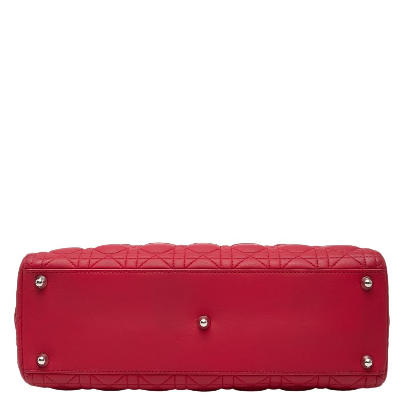 Dior Lady Dior Cannage Leather 2way Bag