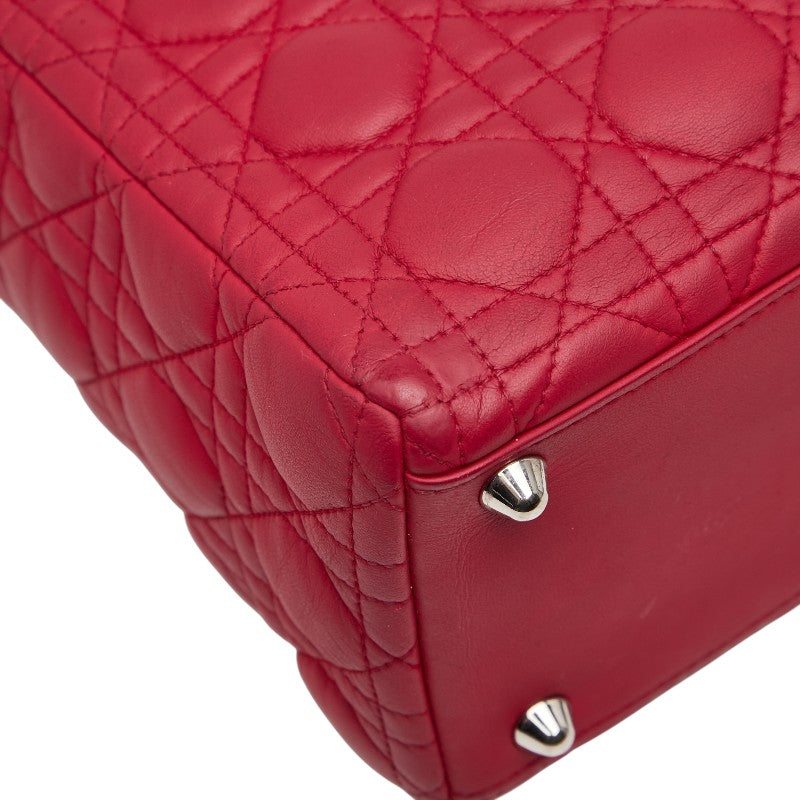 Dior Lady Dior Cannage Leather 2way Bag
