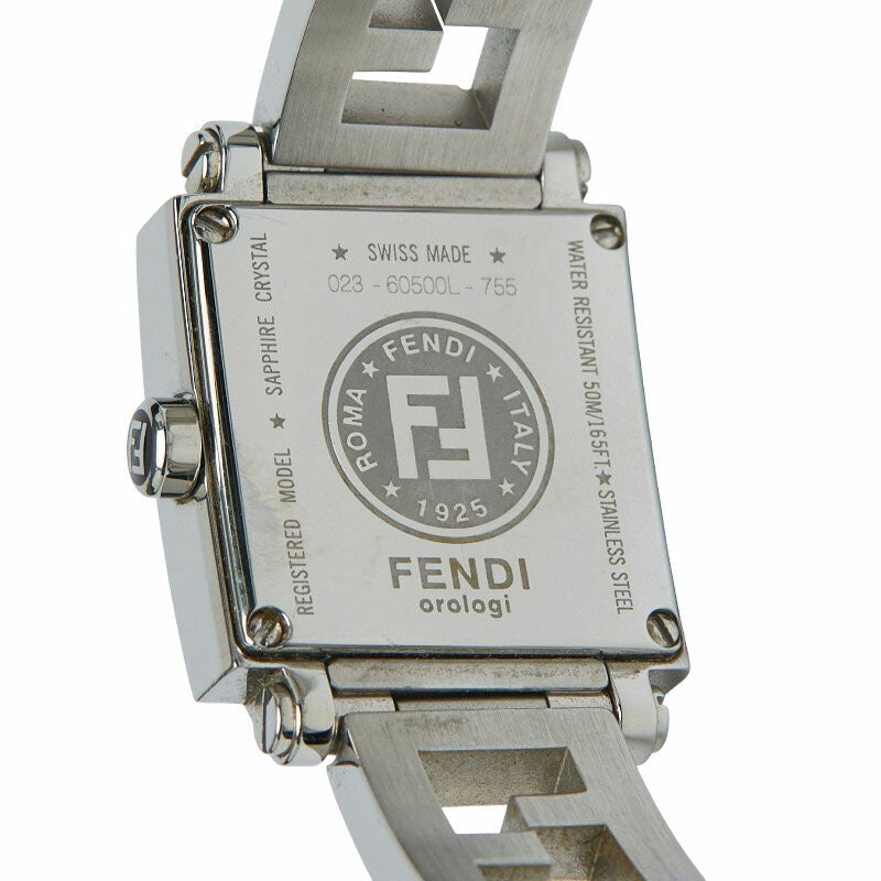 Fendi Quadro Mini Stainless Steel