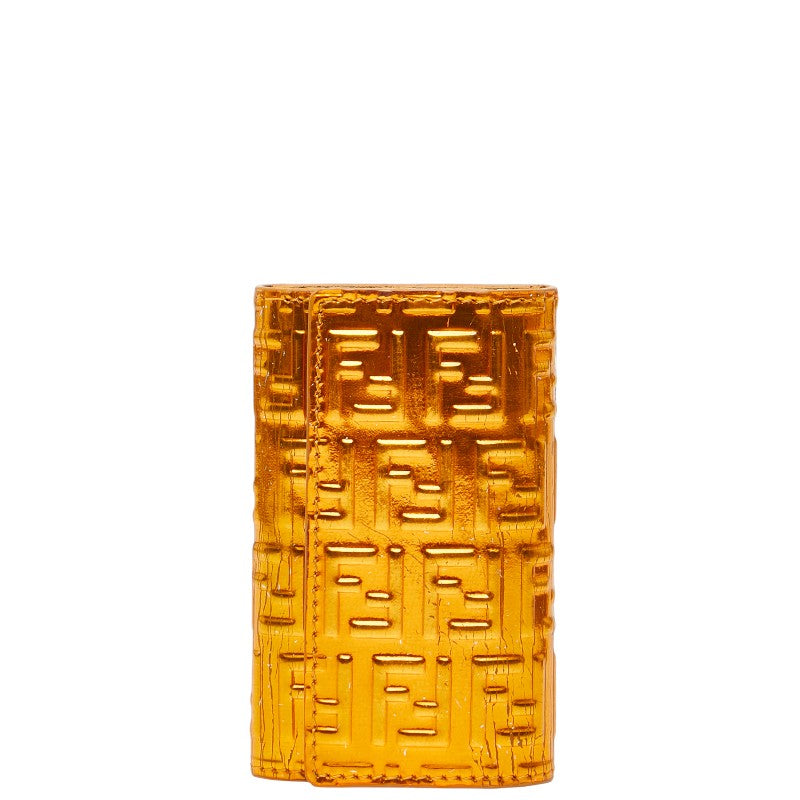 Fendi Zucchino Leather Key Case