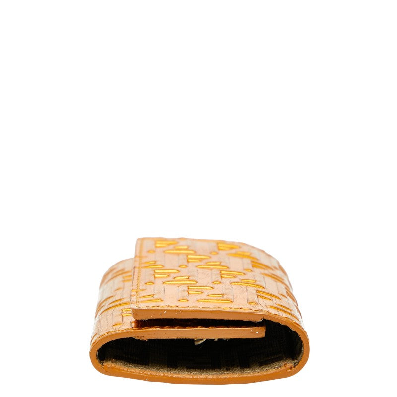 Fendi Zucchino Leather Key Case