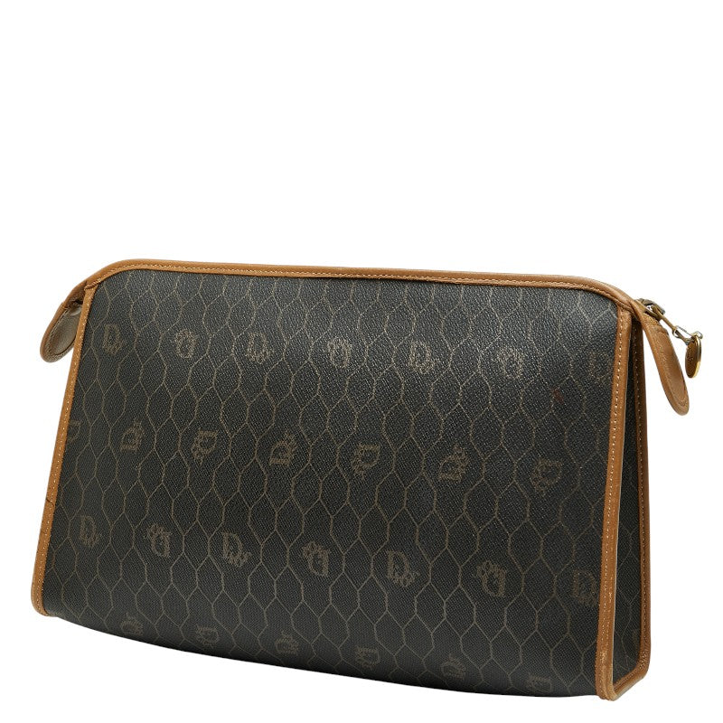 Dior Honeycomb PVC Leather Clutch Bag