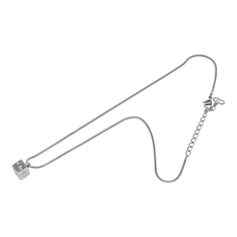 Dior CD Logo Cube Necklace
