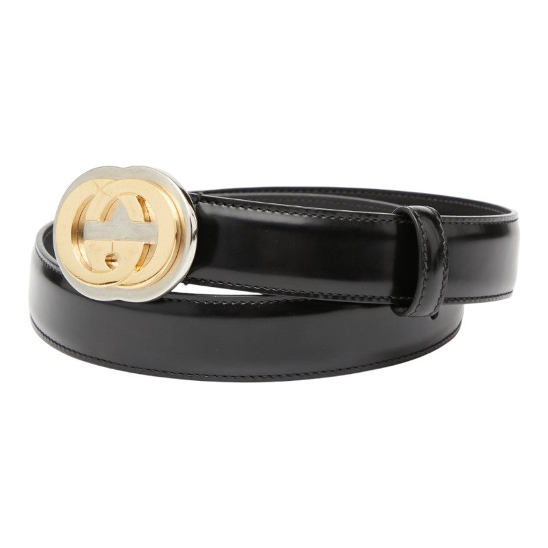 Gucci Interlocking G Leather Belt